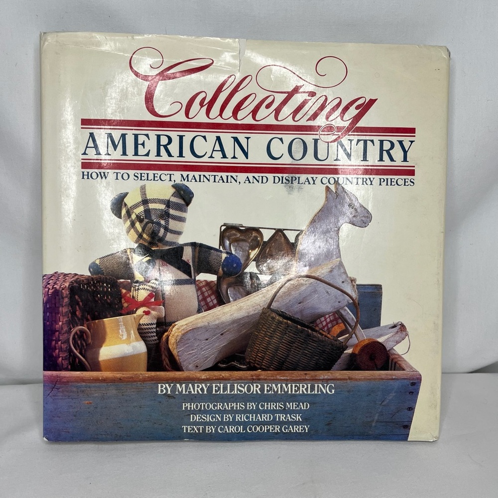 Vintage Collecting American Country Hardback By Mary Emmerling 1983